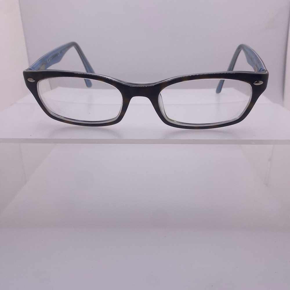 Ray-Ban Eyeglasses Women FRAMES ONLY RB 5150 50-19-135 Brown Tortoise Blue 485